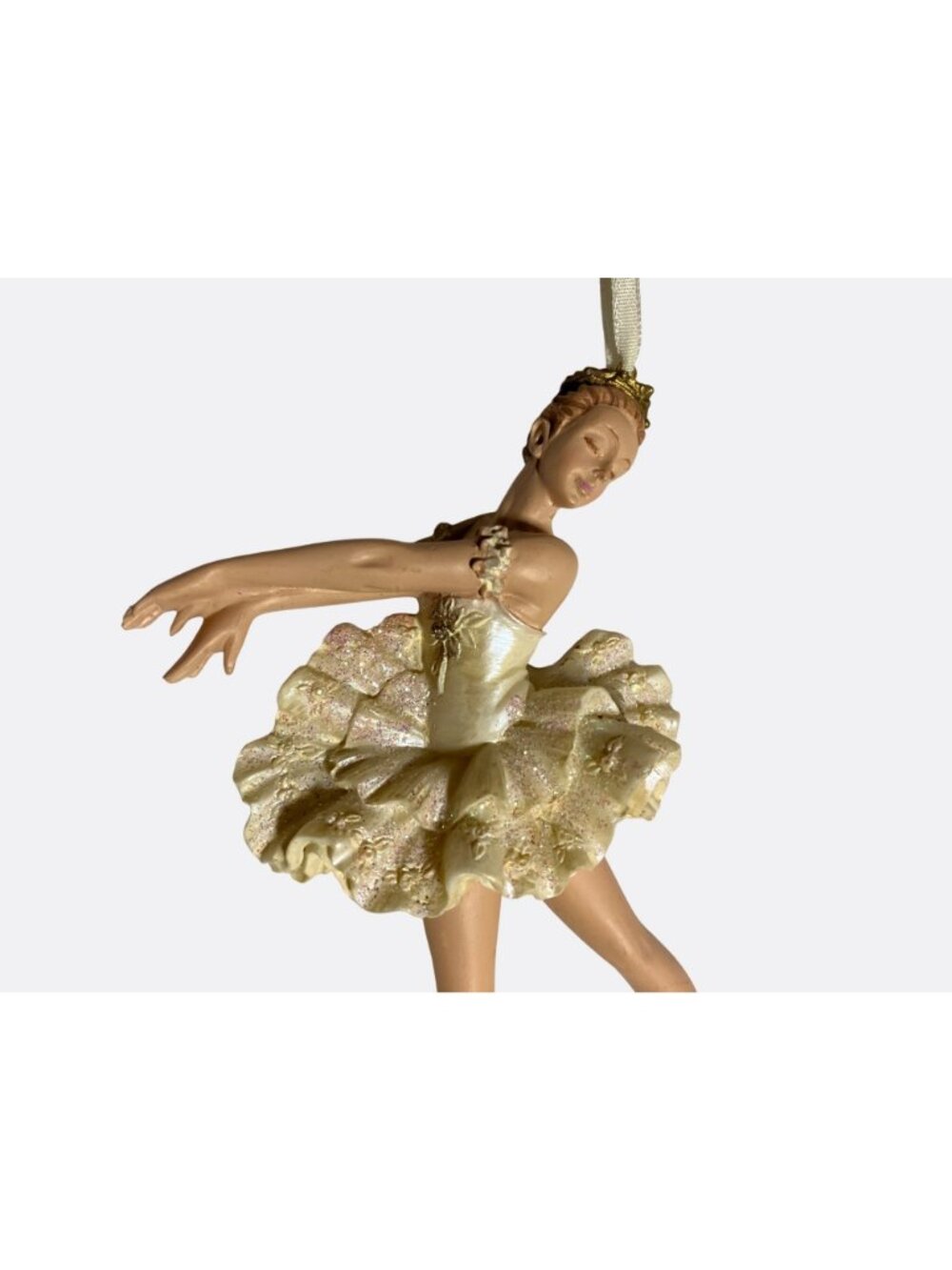 Ballet Dancer Ballerina Christmas Hanging Ornament Figurine - Picture 7 of 11